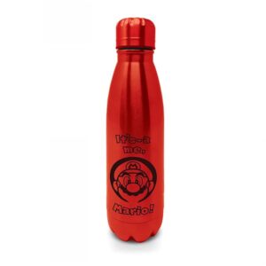 Pyramid International - Mario Botella metálica - 500ml - Botella de