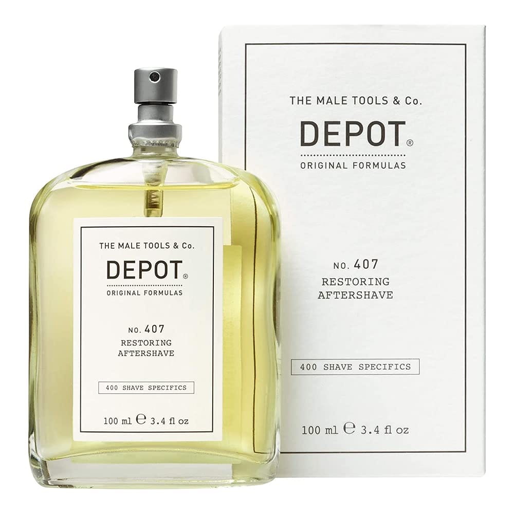 DEPOT NO. 407 RESTORING AFTERSHAVE DOPOBARBA RINFRESCANTE 100 ML