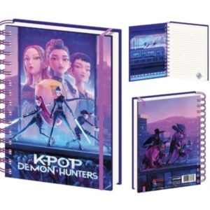 K-pop Demon Hunters (Huntrix - Cuaderno de espiral A5, producto