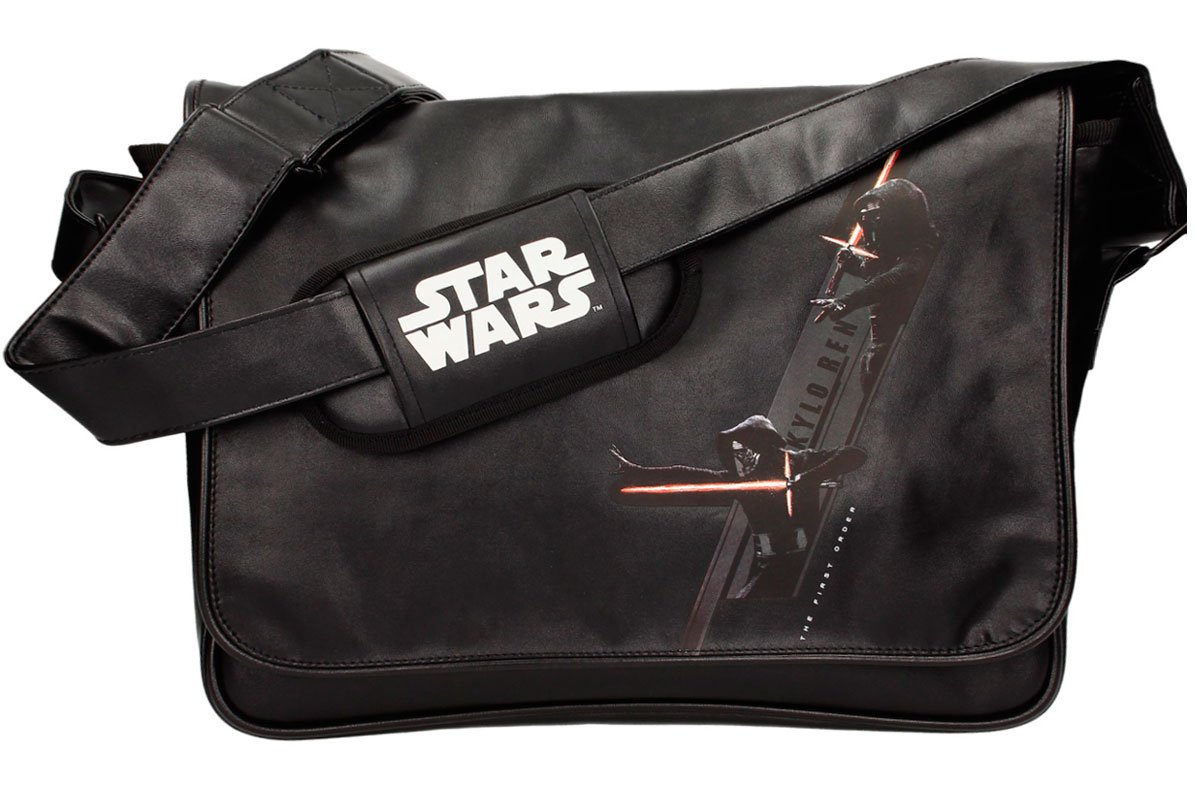 SD Toys SDTSDT89011 Star Wars Bolso Bandolera, 36 cm, Negro