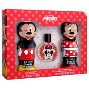 Mickey y Minnie Estuche con EDT 50 ml y 2 Gel de Ducha y Champú 1D