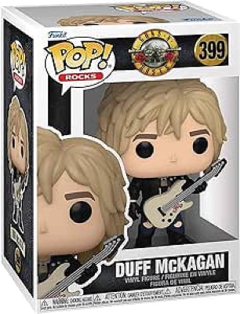 Funko Pop! Rocks: GNR - Duff McKagan McKagan - (1980's) - Guns N Roses