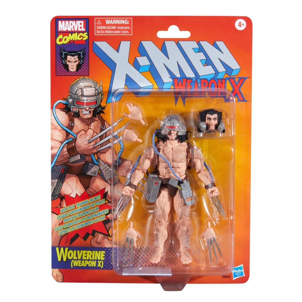 Marvel Legends Retro 6 Pulgadas Figura de Acción X-Men Exclusivo -