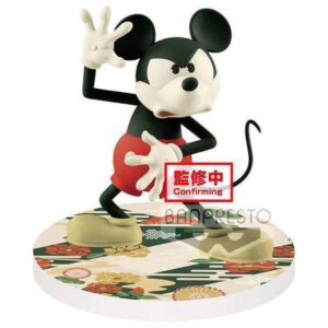 Banpresto BP16404 Figura Q Posket Mickey Mouse Touch! Japonism