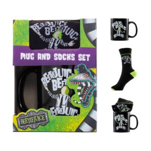 Set Taza Y Calcetines Beetlejuice