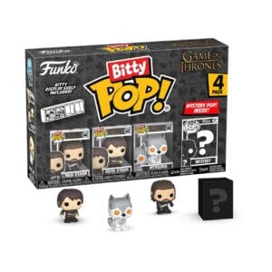 Funko Bitty Pop! Got - Ned Stark 4pkY una Minifigura Misteriosa