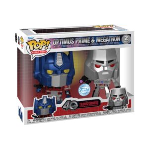 Funko Pop! Retro Toys: Transformers - Optimus Prime/Megatron 2 Pack -