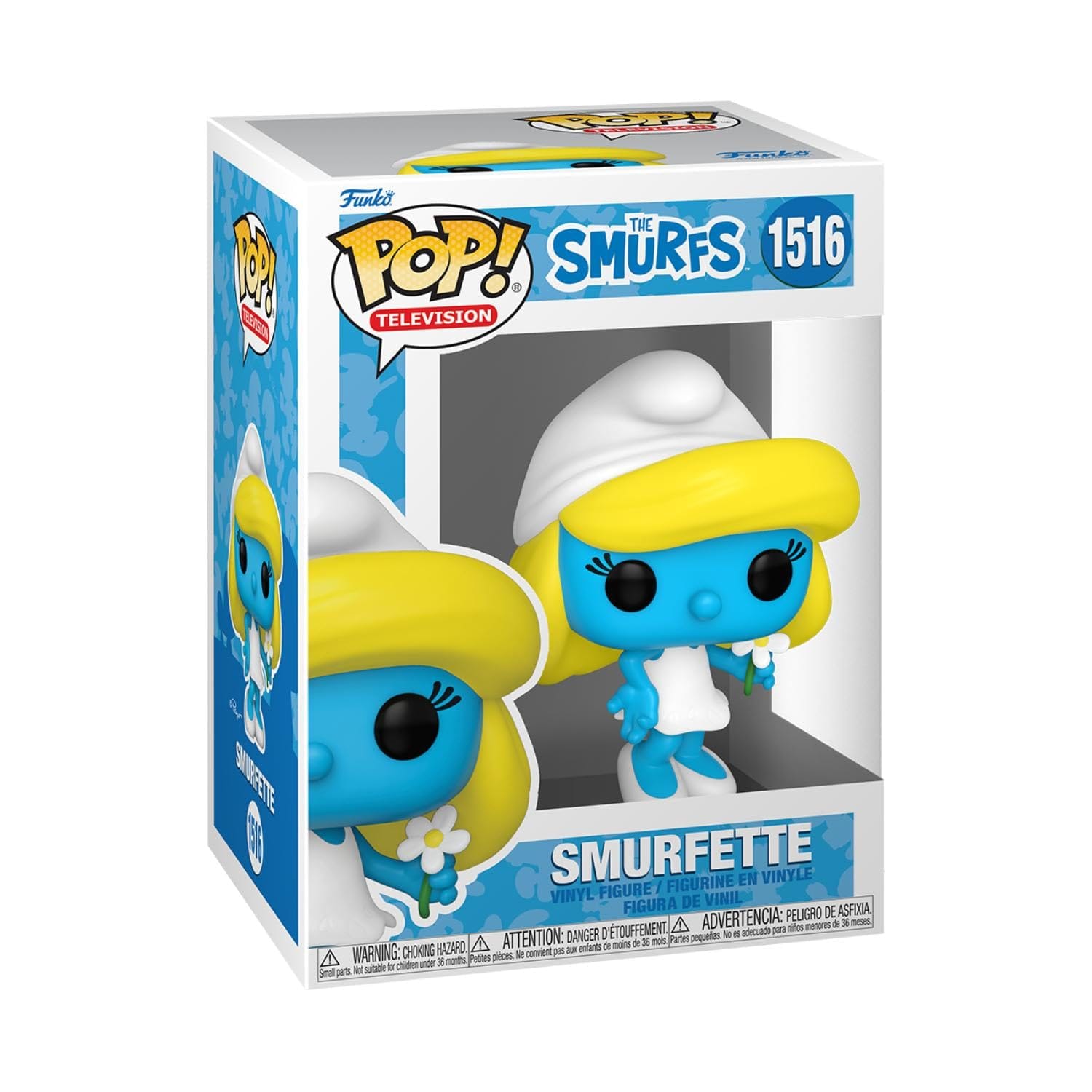 Funko Pop! TV: Smurfs - Smurfette - 1/6 de Probabilidades de Obtener
