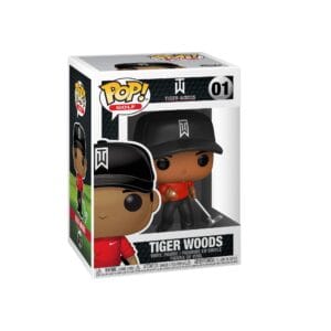 Funko Pop! Golf: Tiger Woods - (Red Shirt)