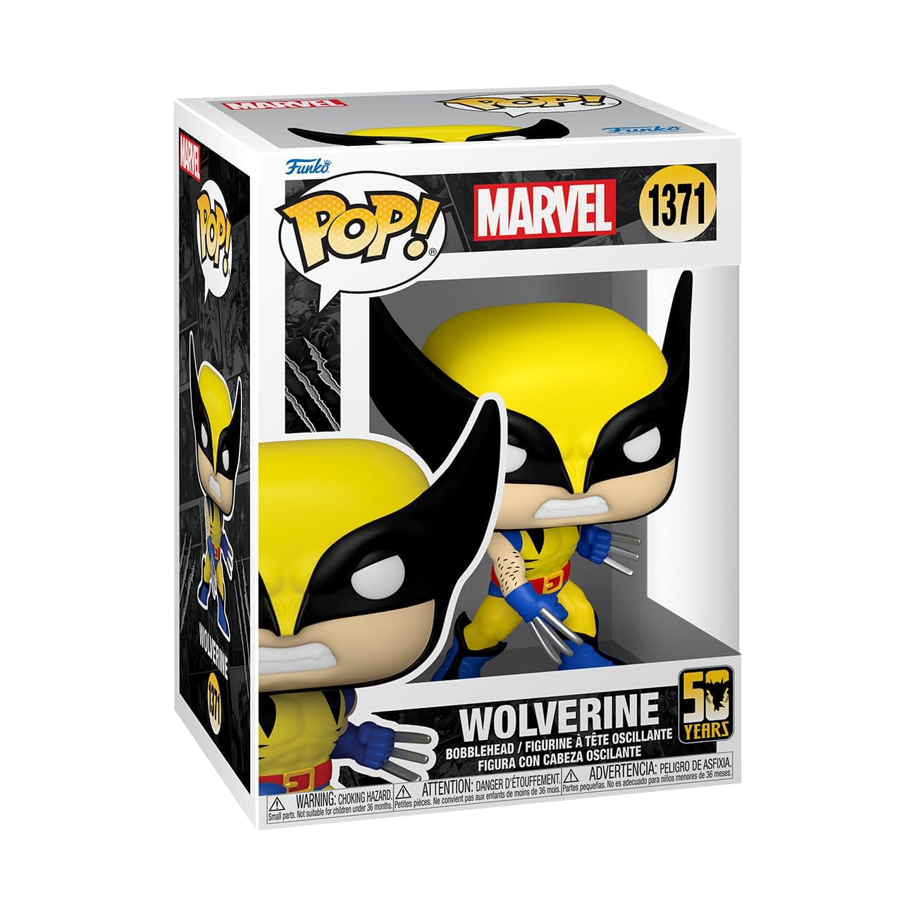 Funko Lobezno Figura Vinilo 50th - Wolverine 1371 Unisex Pop!