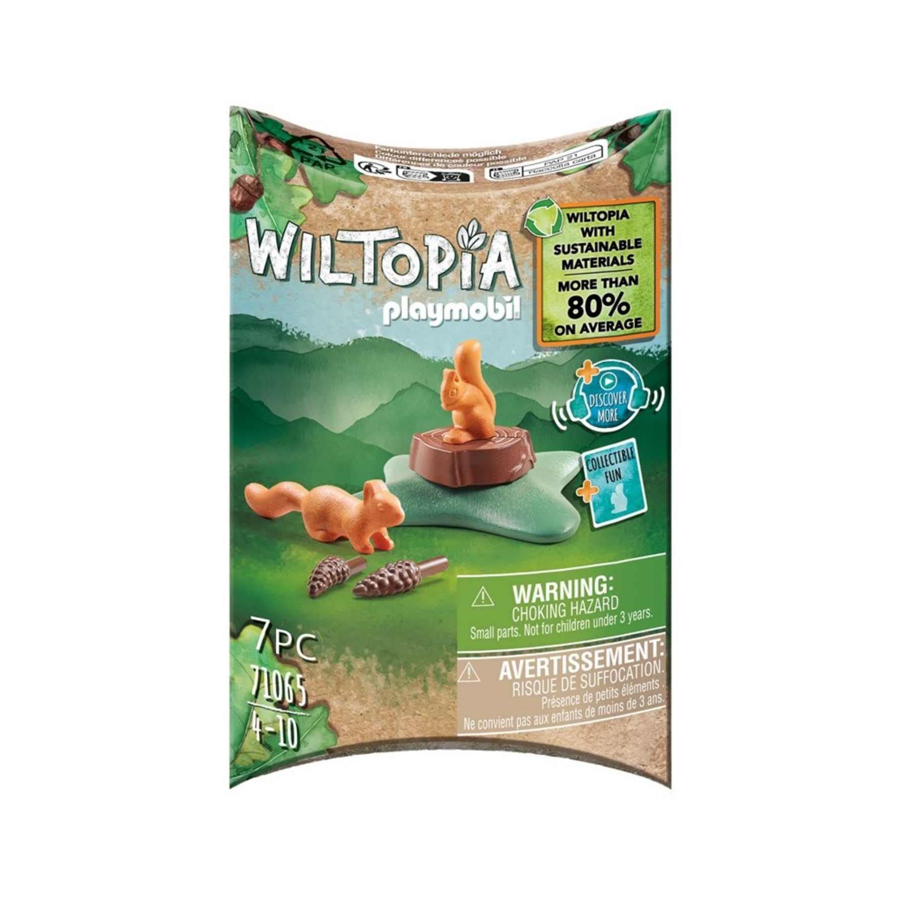 PLAYMOBIL Wiltopia Ardilla, a Partir de 4 años
