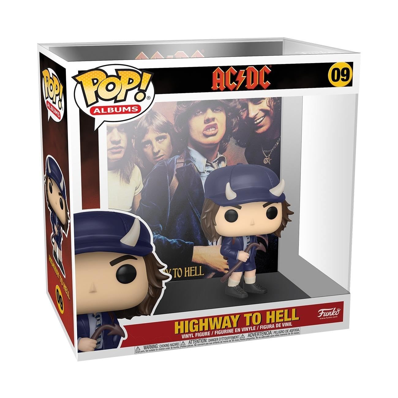 Funko POP! Albums: AC/DC - Logo - Highway To Hell - Figuras