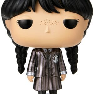 Funko Pop Wednesday Addams 1311 Metallic Hot Topic Exclusive