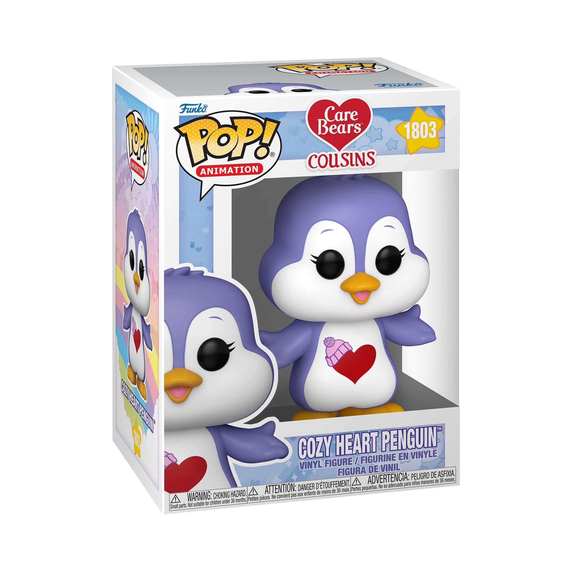 Funko Pop! Animation: Care Bear Cousins - Cozy Heart Penguin - Care