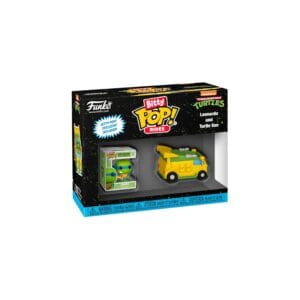 Funko Bitty Pop! Rides | Tortugas Ninja Leonardo con Turtle Van |