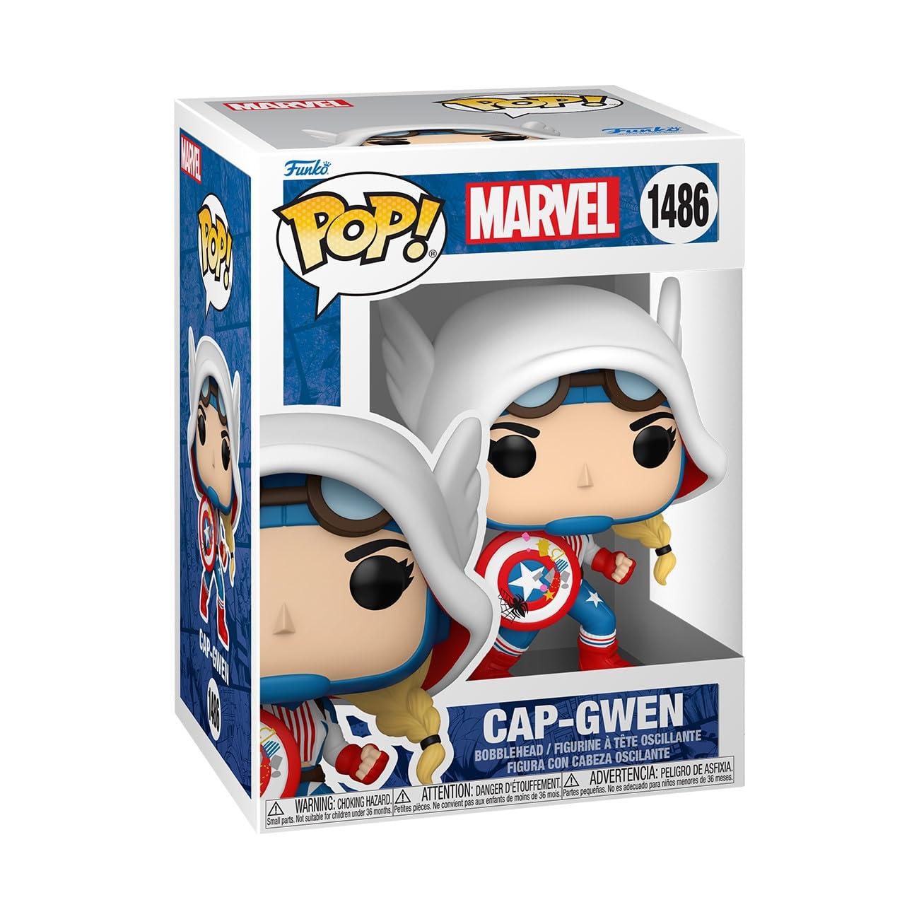 Funko Pop! SGGV - Captain America Gwen - Cómics Marvel