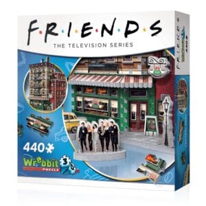 Wrebbit3D, Friends: Central Perk Café (440pc), 3D Puzzle, Ages 14+