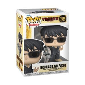 Funko Pop! Animation: Trigun - Nicholas D. Wolfwood - NW with Punisher