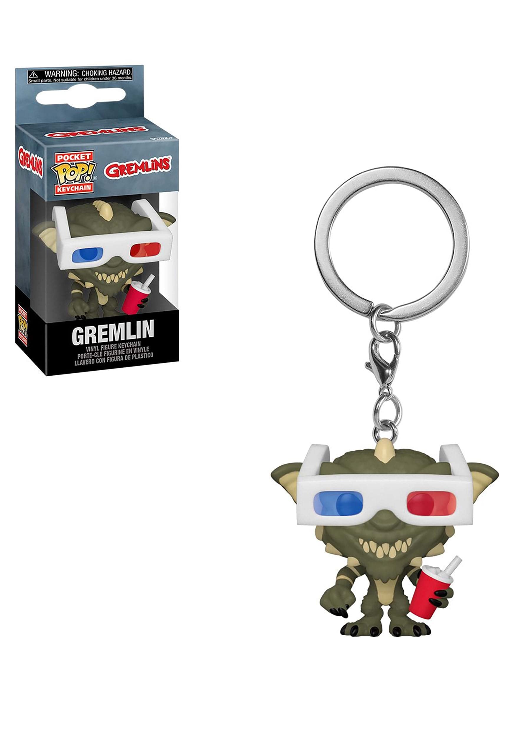 Funko Pop! Keychain: Gremlins-Gremlin with 3D Glasses Horror S8 -