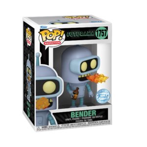 Funko Pop! TV: Futurama - Bender - 1/6 de Probabilidades de Obtener