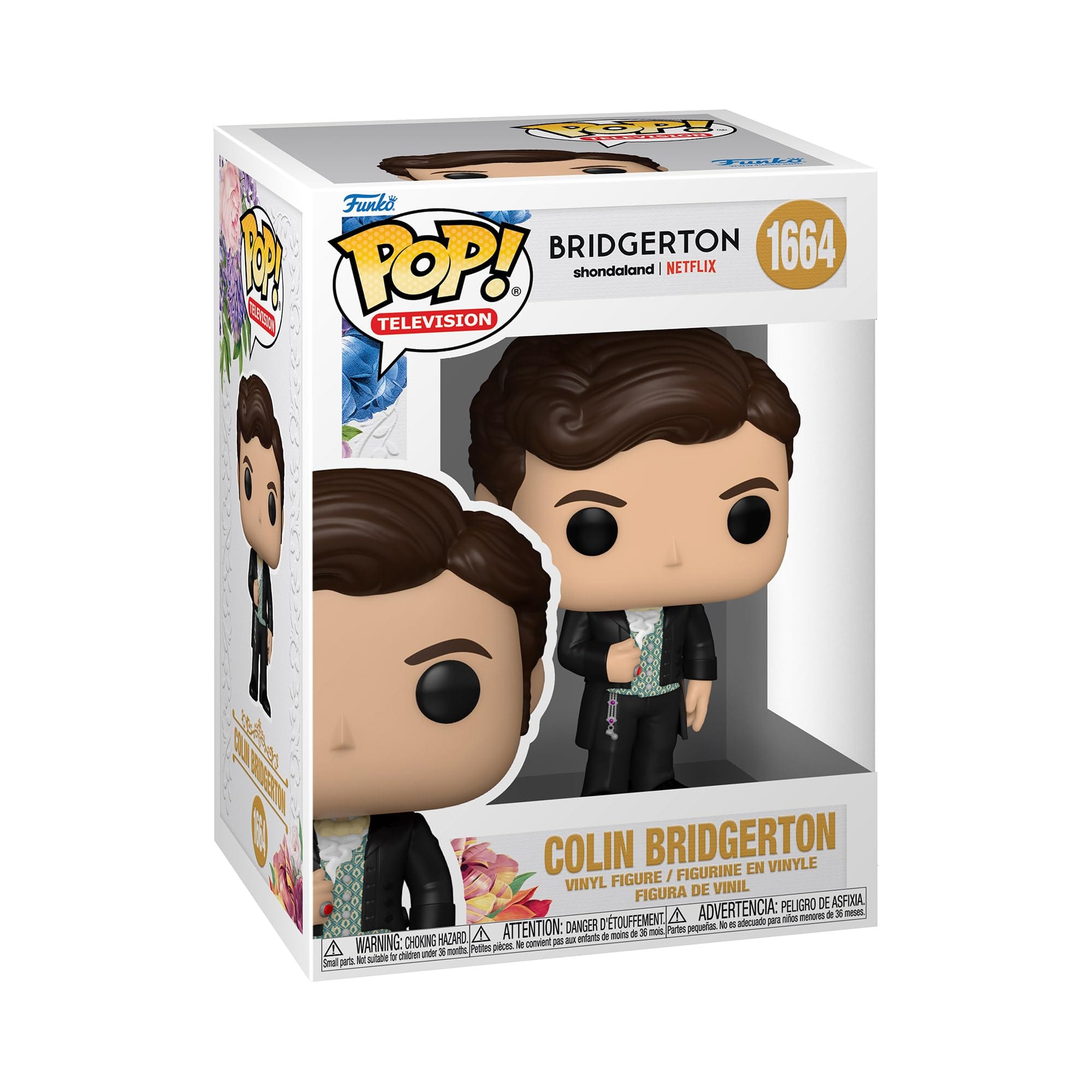 Funko POP! TV: Bridgerton - Colin Bridgerton - Figuras Miniaturas