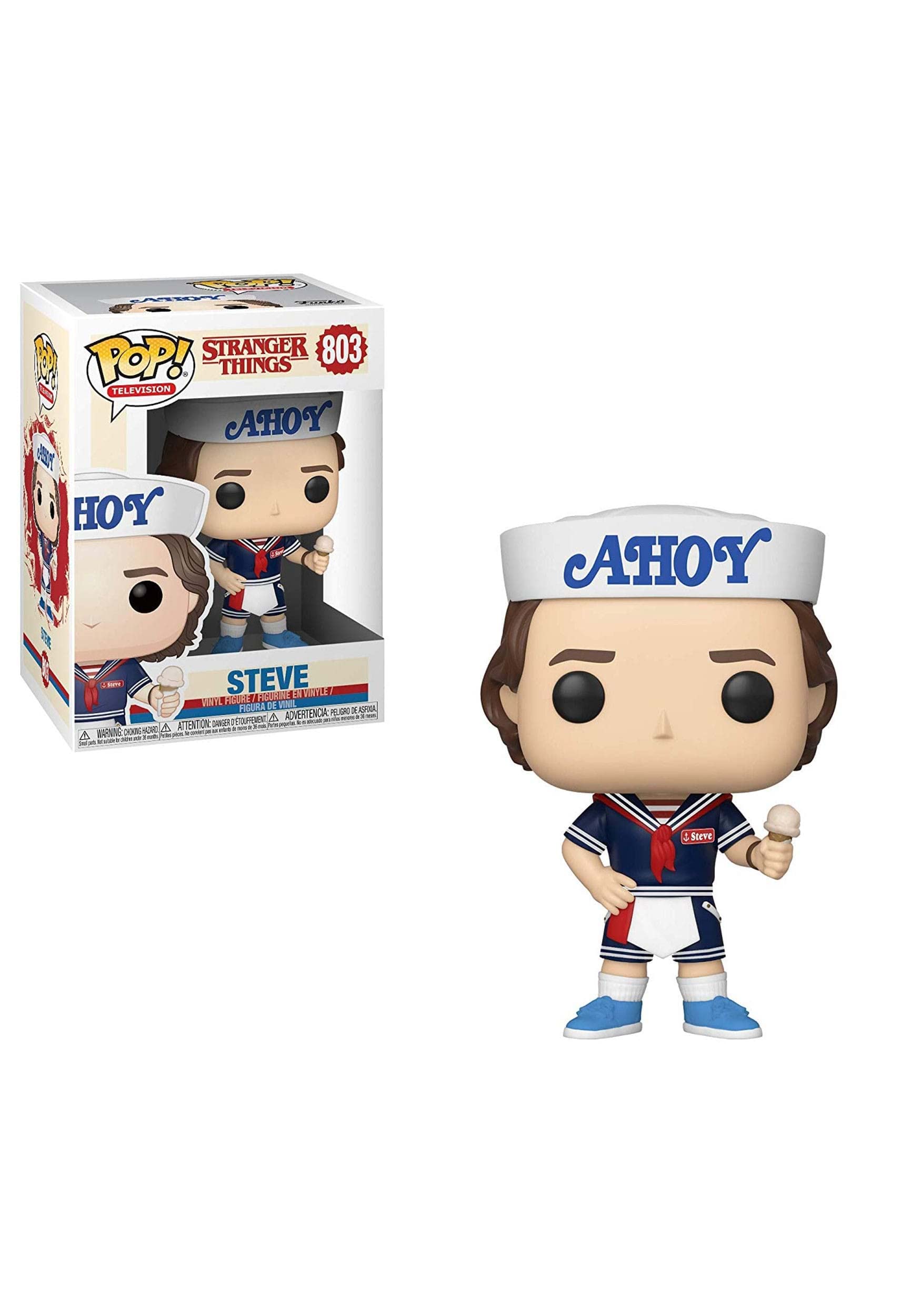 Funko Pop! Vinyl: Television: Stranger Things: Steve Harrington with