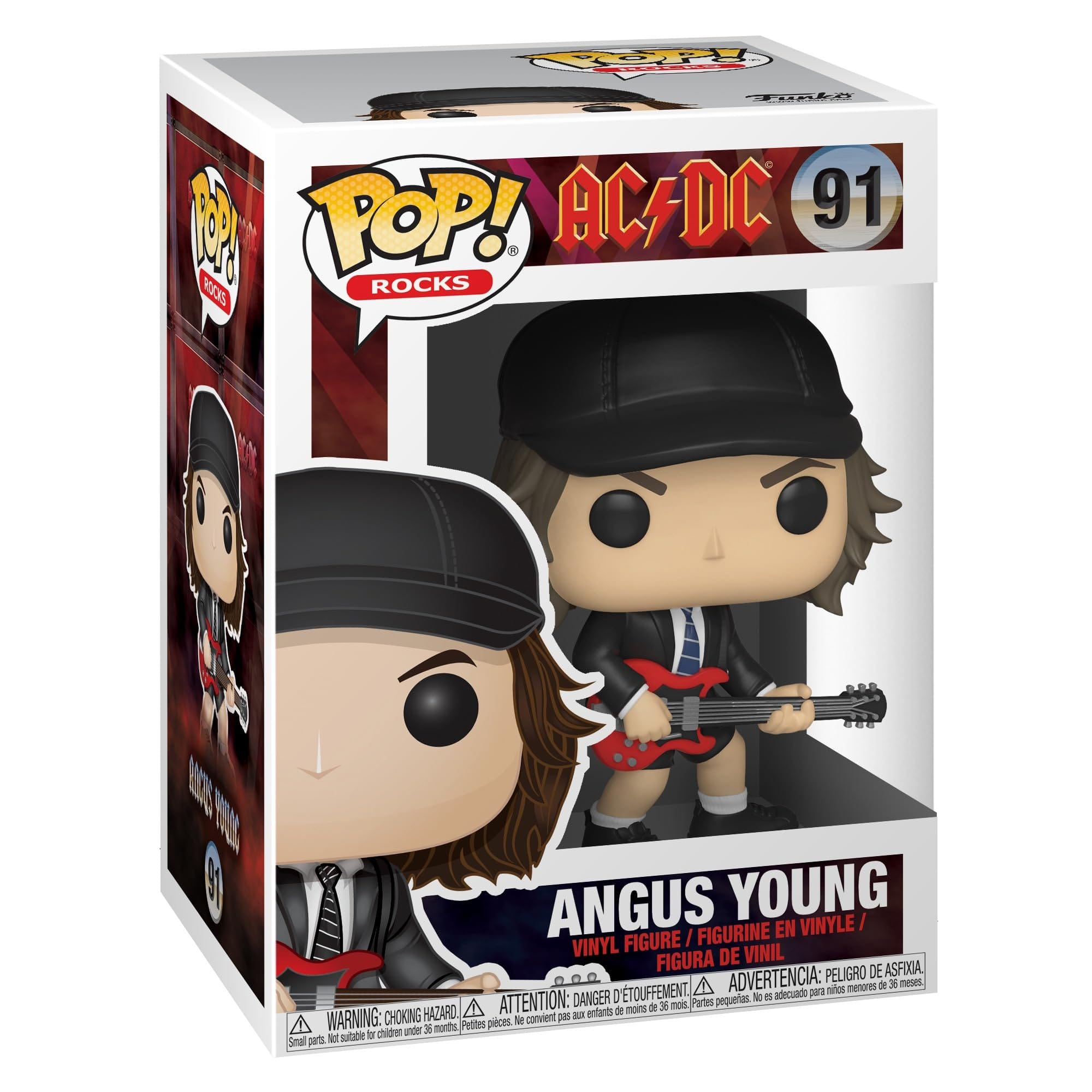 Funko POP! Rocks: AC/DC - Angus Young - 1/6 Probabilidades De Obtener