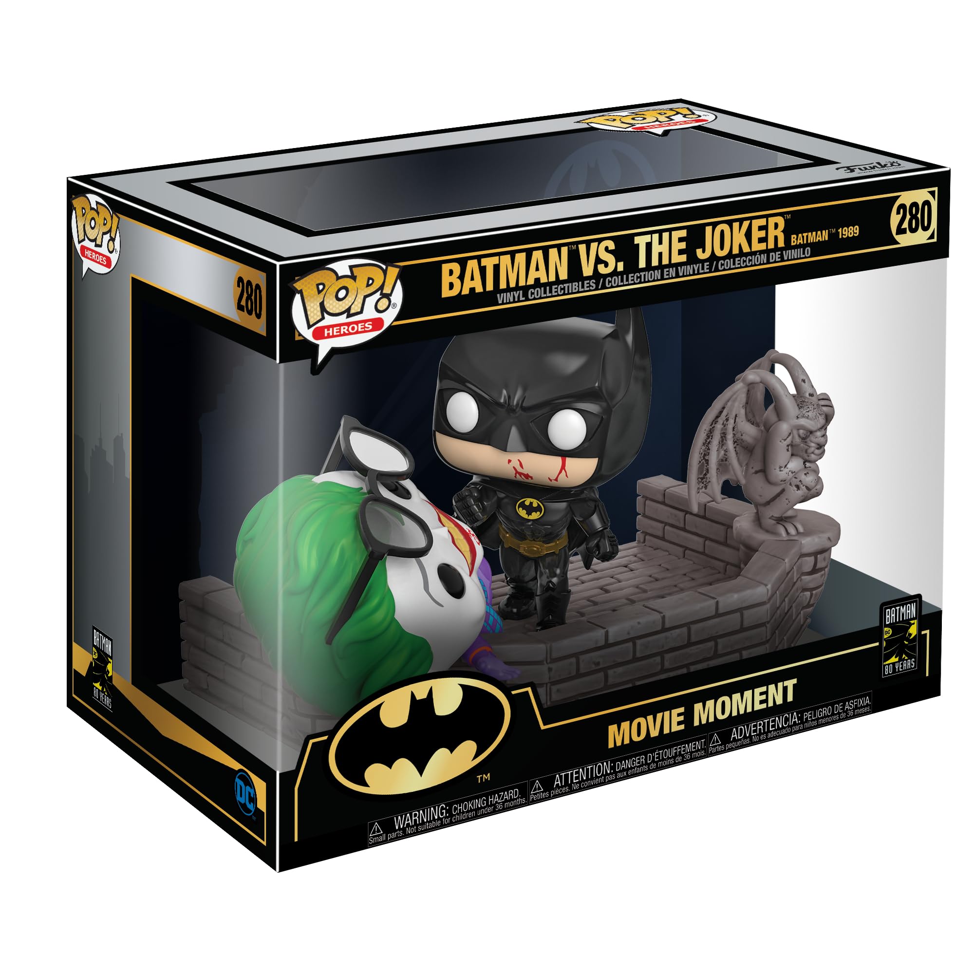 Funko Pop! Movie Moment: Batman 80th - Batman And Joker - (1989) - DC