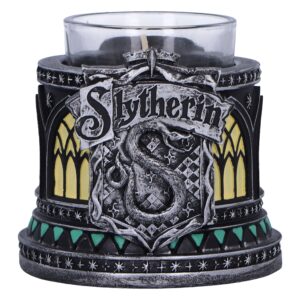 Nemesis Now Portavelas de té de Harry Potter Slytherin de 7,5 cm,