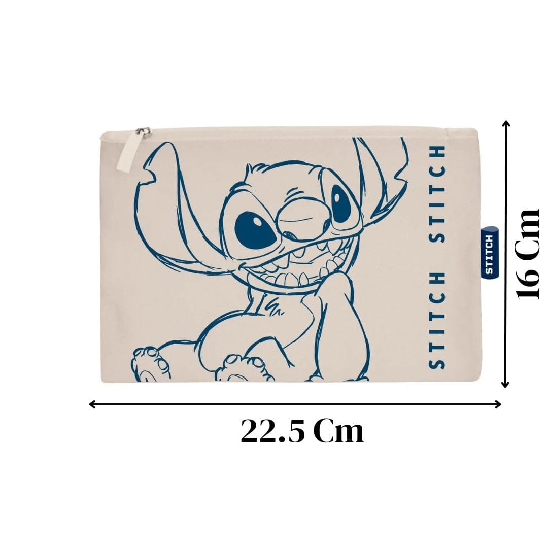 ARDITEX, Neceser Stitch, Bolsa de Aseo Lilo y Stitch, Neceser de Tela - Imagen 4