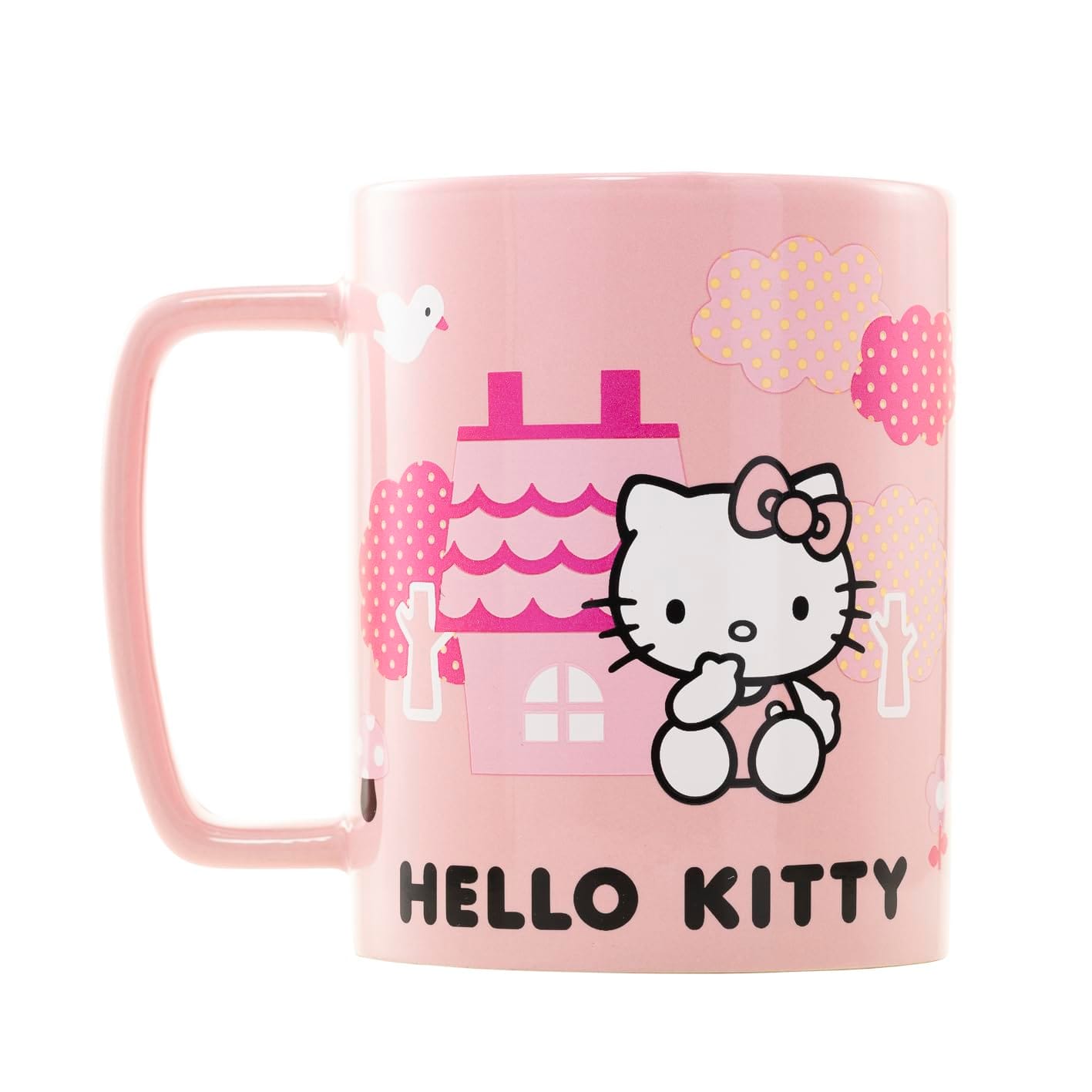Taza con Cinta Peluda Hello Kitty 440Ml - Imagen 5