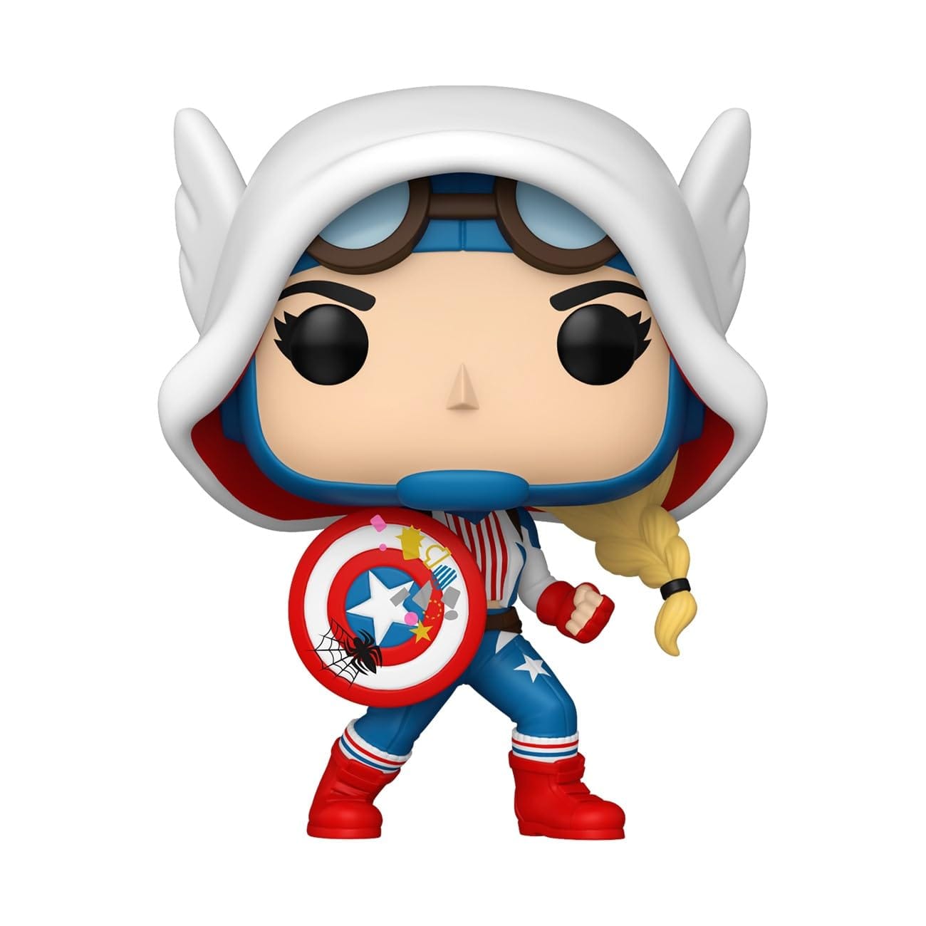 Funko Pop! SGGV - Captain America Gwen - Cómics Marvel - Imagen 2
