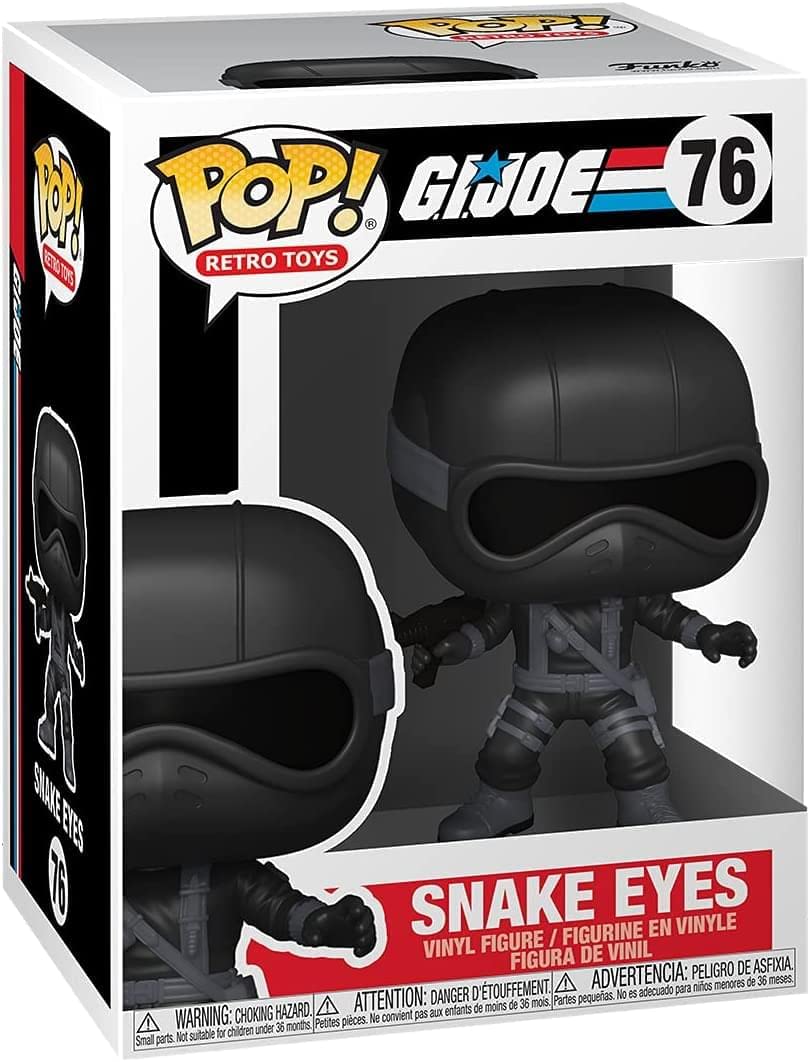 Funko Pop! Vinyl: G.I. Joe - V1 Snake Eyes - Imagen 2