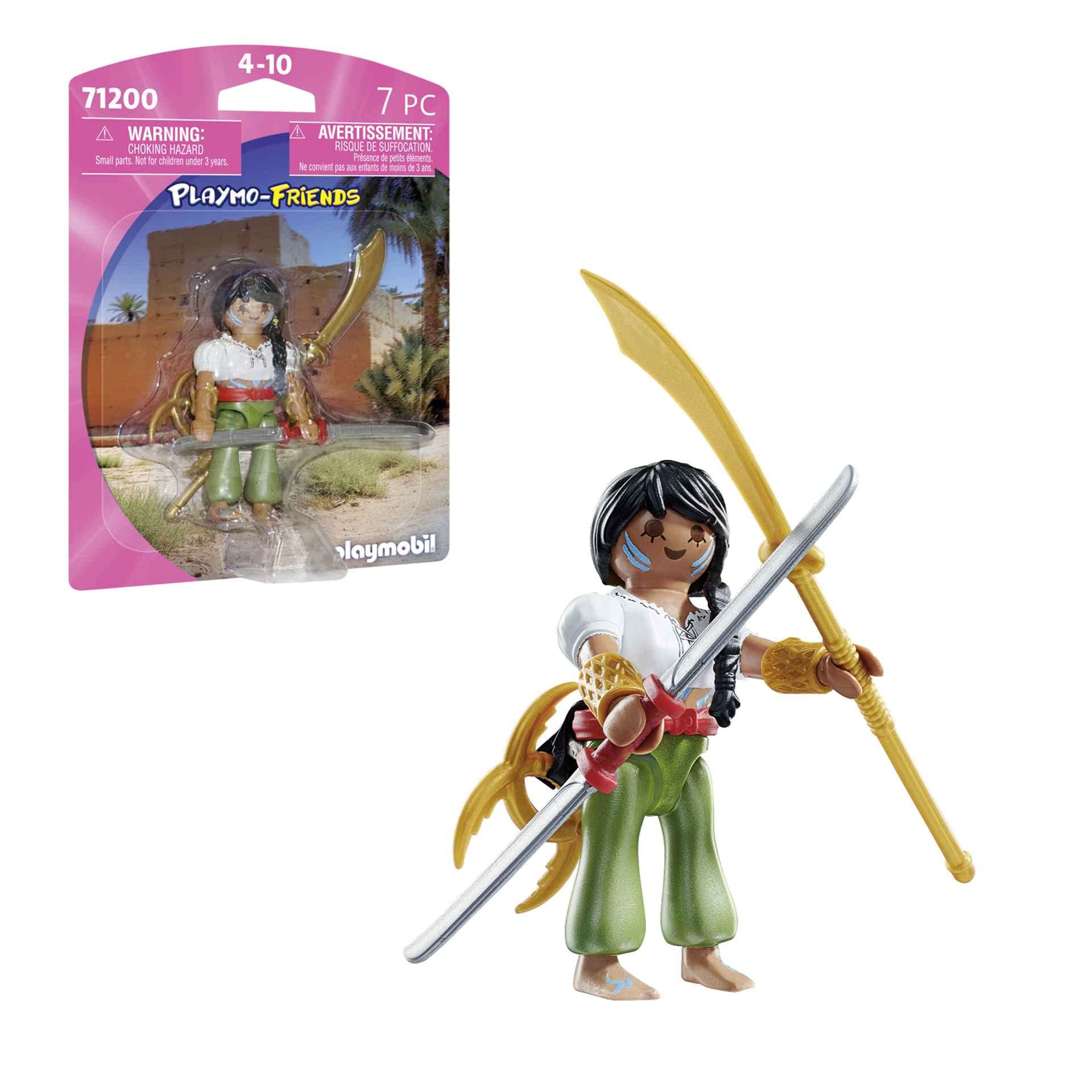 PLAYMOBIL Luchadora 71200, a Partir de 4 años - Imagen 3