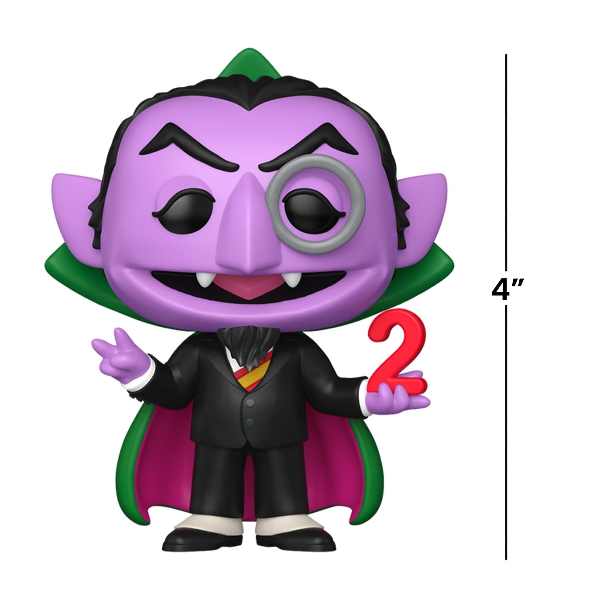 Funko Barrio Sesamo Figura Vinilo Sesame Street - The Count (Pop! - Imagen 3