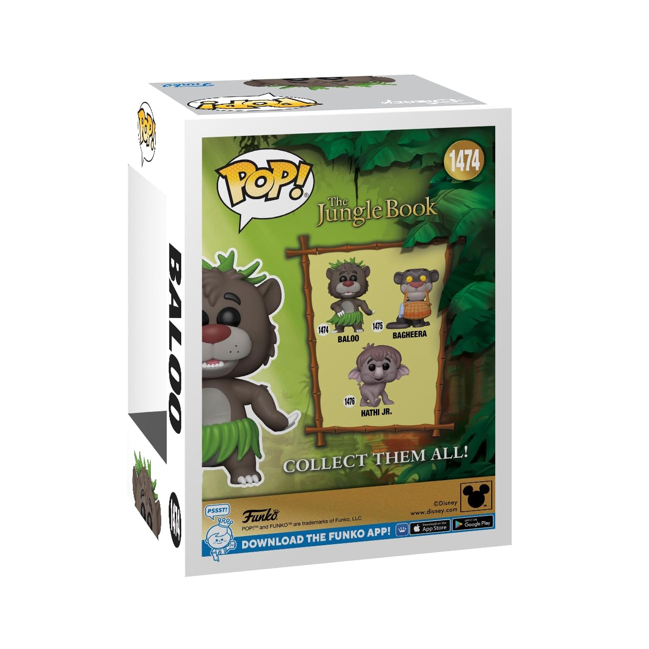 Funko Pop! Disney: TJB - Baloo Bear - Jungle Book - Imagen 3