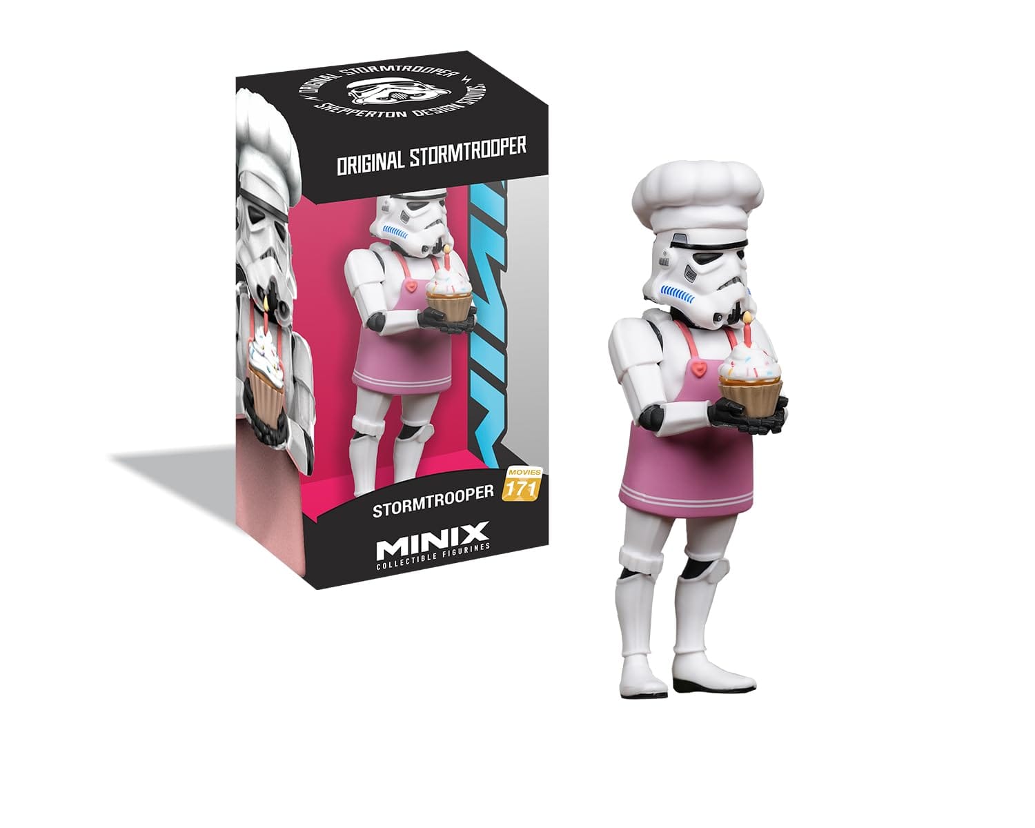 MINIX Bandai Figura de colección 12 cm, Stormtrooper Tarta - Imagen 2