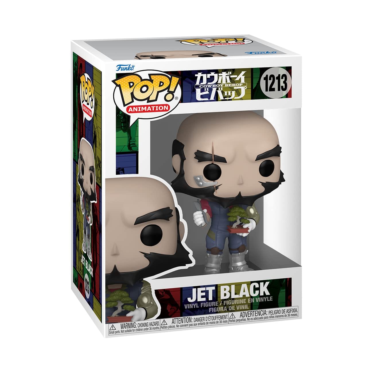 FUNKO POP! ANIMATION: Cowboy Bebop- Jet Black w/Bonsai - Imagen 2