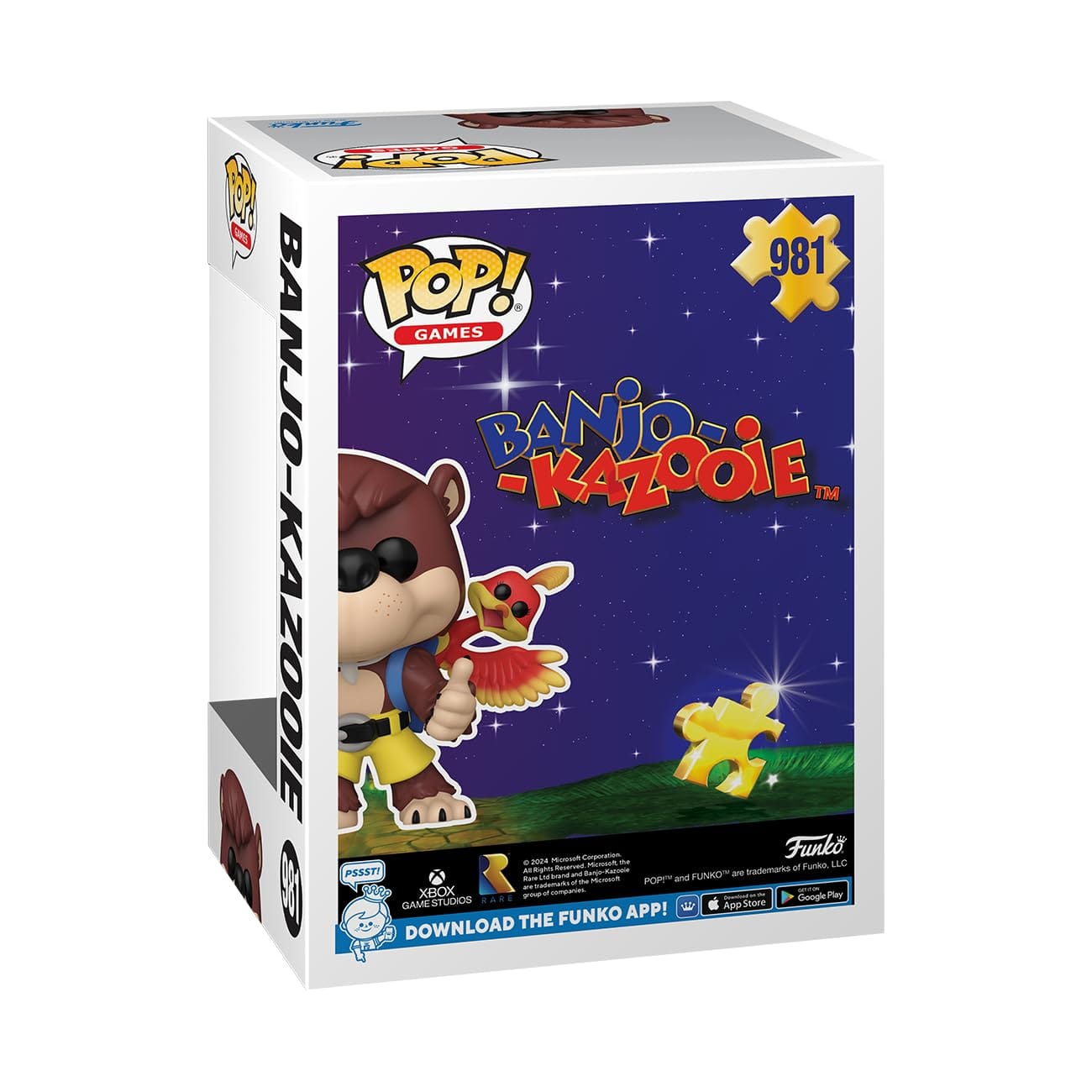 Funko Pop! Games: BK - Banjo & Kazooie - Banjo Kazooie - Imagen 4