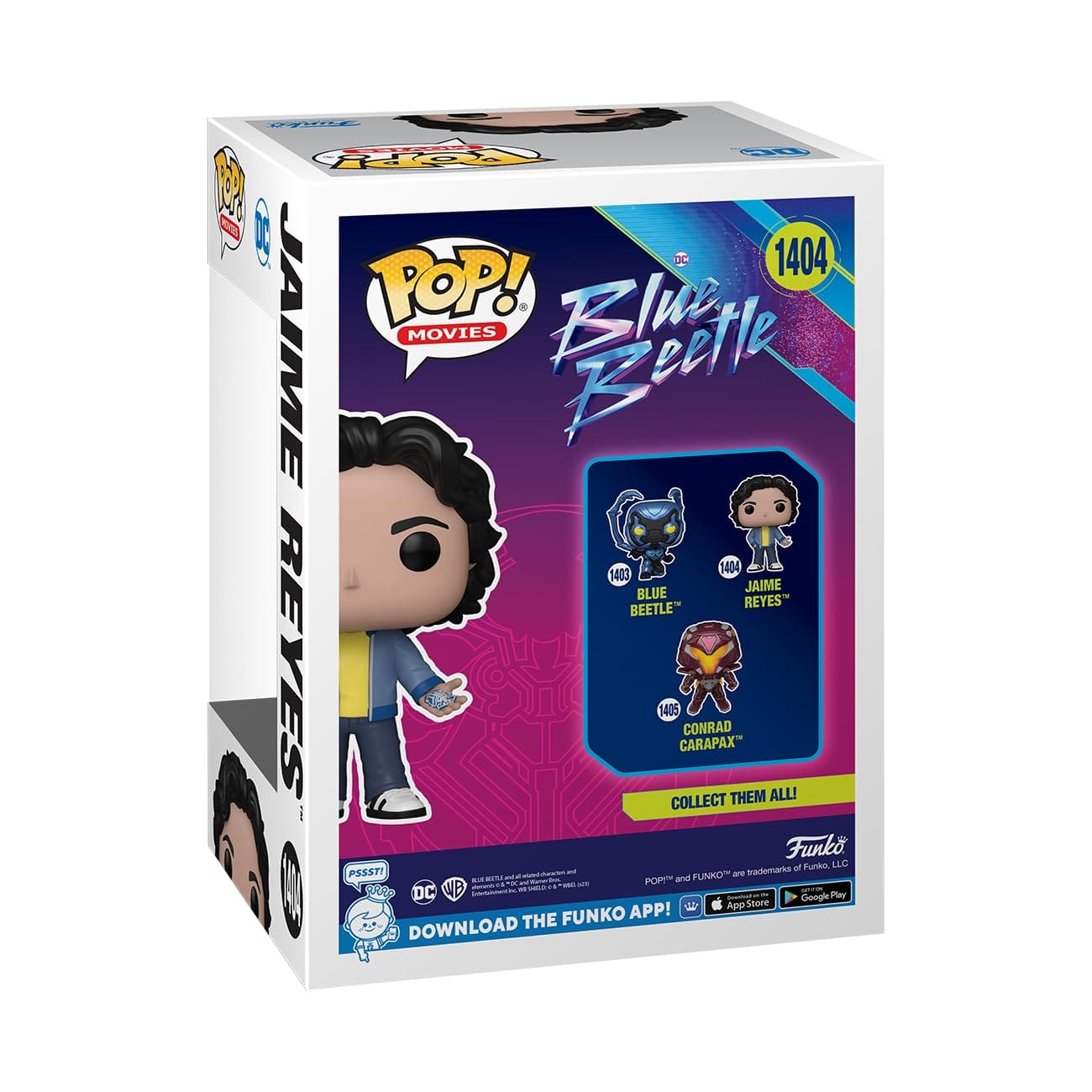 Funko Pop! Movies: DC - Blue Beetle - Jaime Reyes - Imagen 3