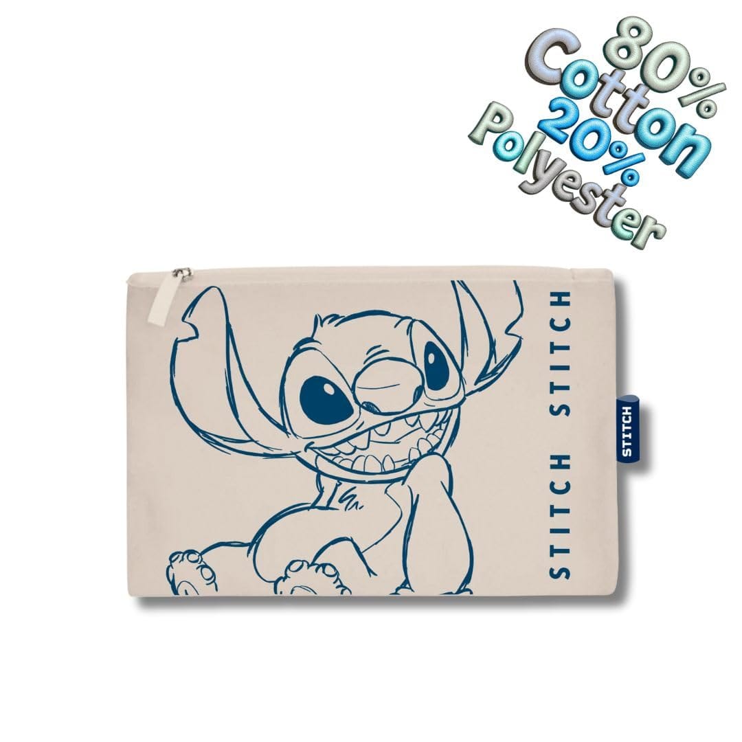 ARDITEX, Neceser Stitch, Bolsa de Aseo Lilo y Stitch, Neceser de Tela - Imagen 5