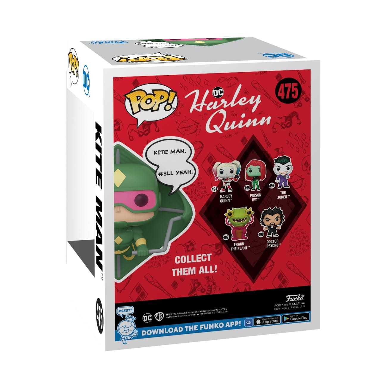 San Diego 2024 Previews Exclusive Pop! Premium DC Heroes: Kite Man - Imagen 3