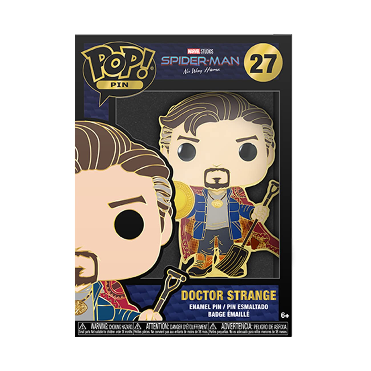Loungefly POP! Large Enamel Pin MARVEL: SPIDERMAN DR. STRANGE - - Imagen 2