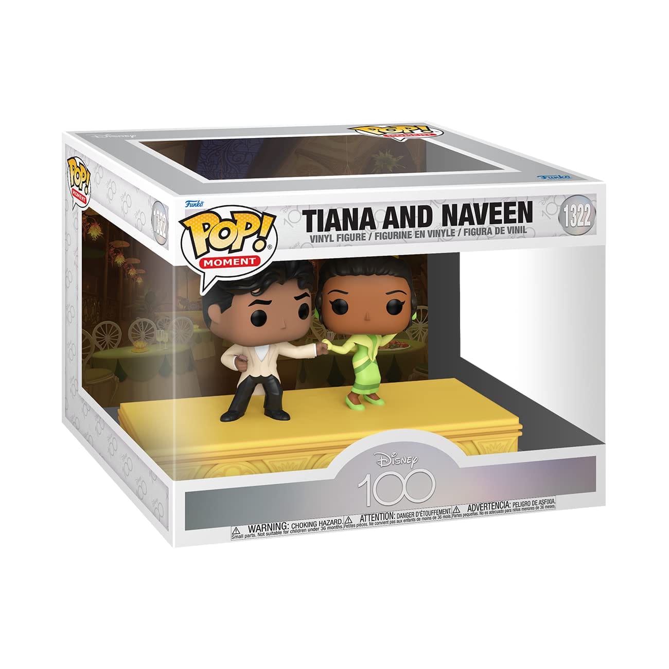 Funko Pop! Moment: Disney 100 - Princess Tiana & Naveen - Imagen 3