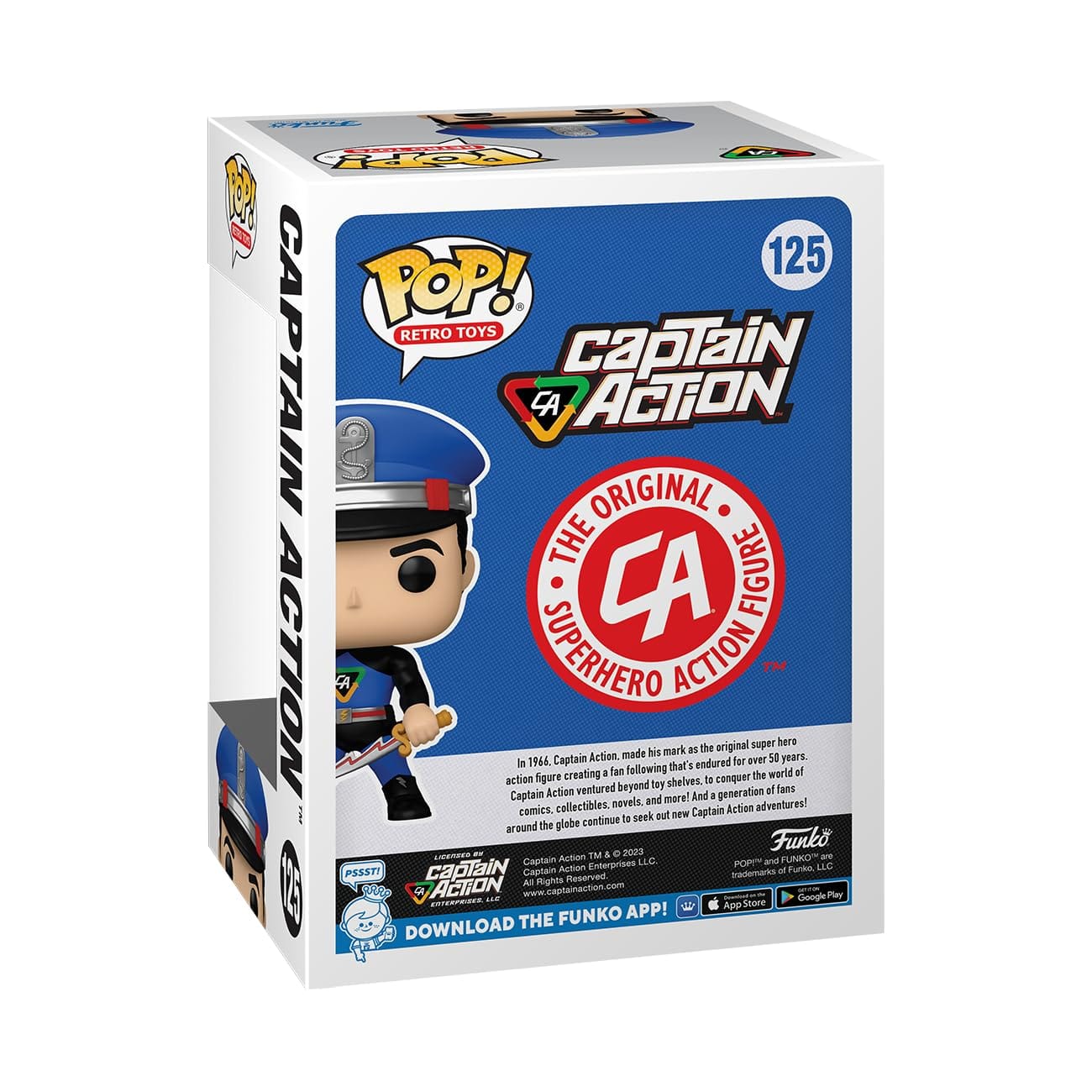 Funko POP! Vinyl: Heroes - Captain Action - Figuras Miniaturas - Imagen 3