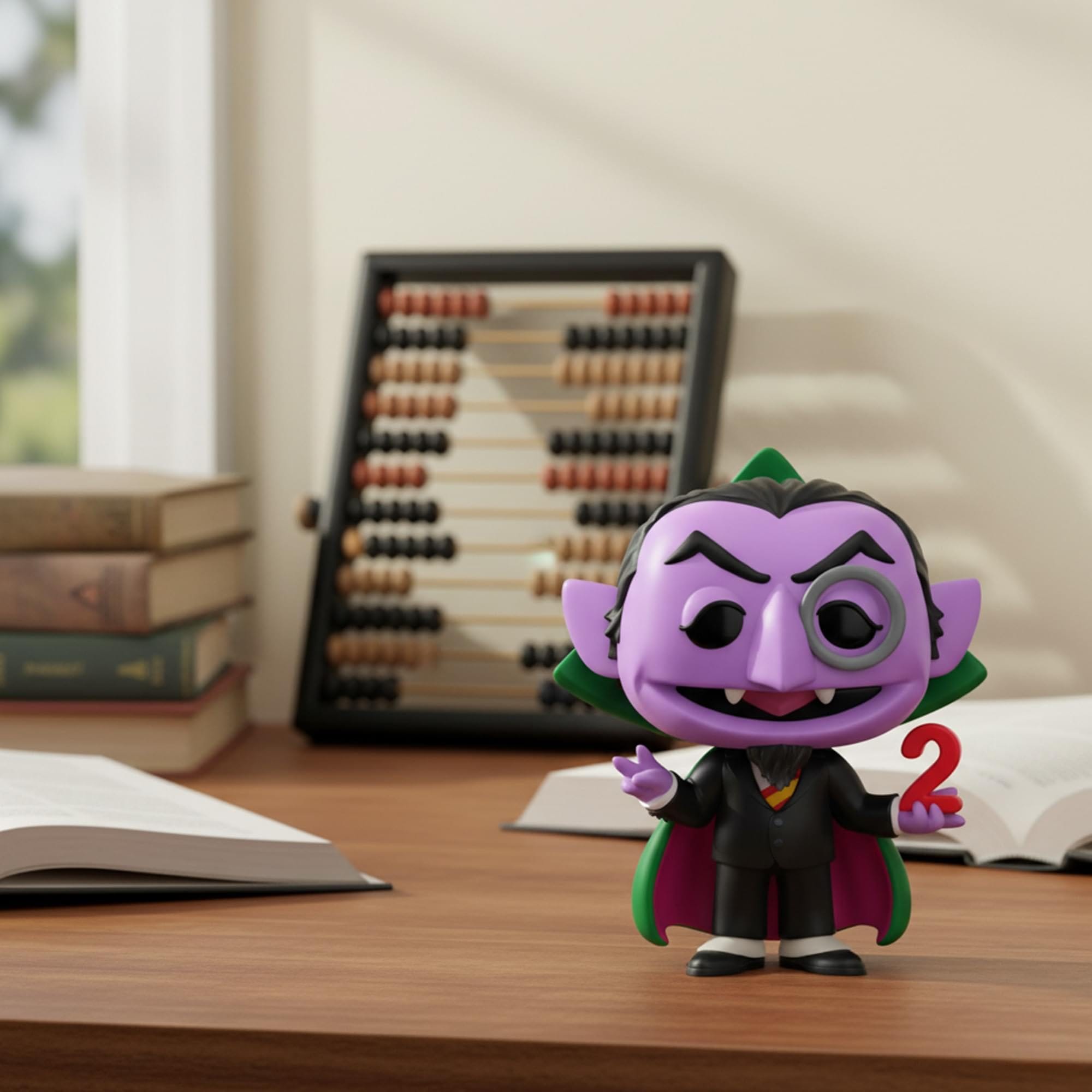 Funko Barrio Sesamo Figura Vinilo Sesame Street - The Count (Pop! - Imagen 2
