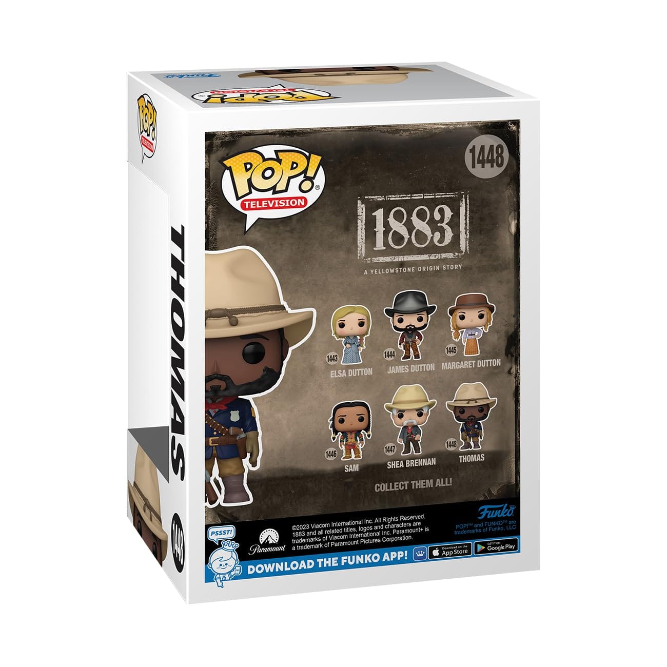 Funko Pop! TV: 1883 - Thomas - Imagen 3