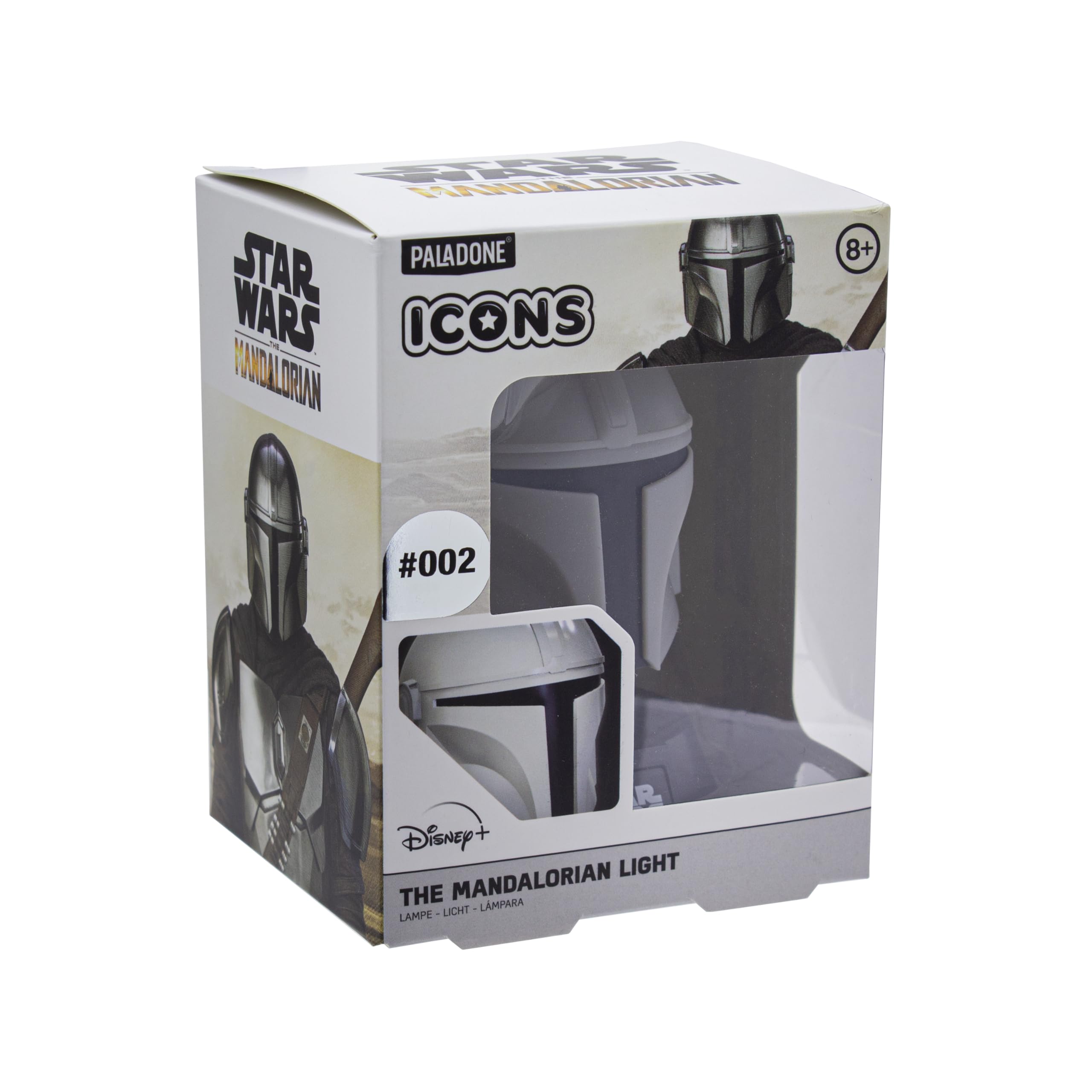 Paladone Star Wars - Lámpara de mandaloriano Icon 3D - Imagen 3