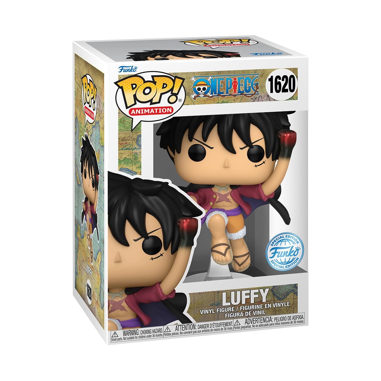 Funko Pop Compatible con One Piece Luffy Special Edition 1620 - Imagen 2