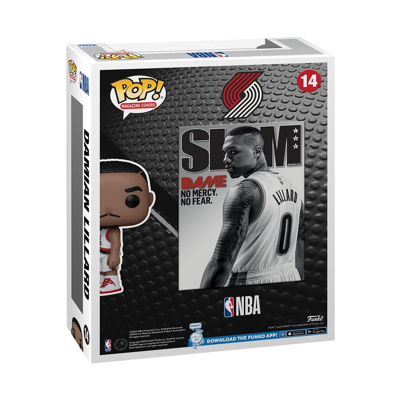 Funko Pop! NBA Cover: Slam - Damian Lillard - Imagen 3